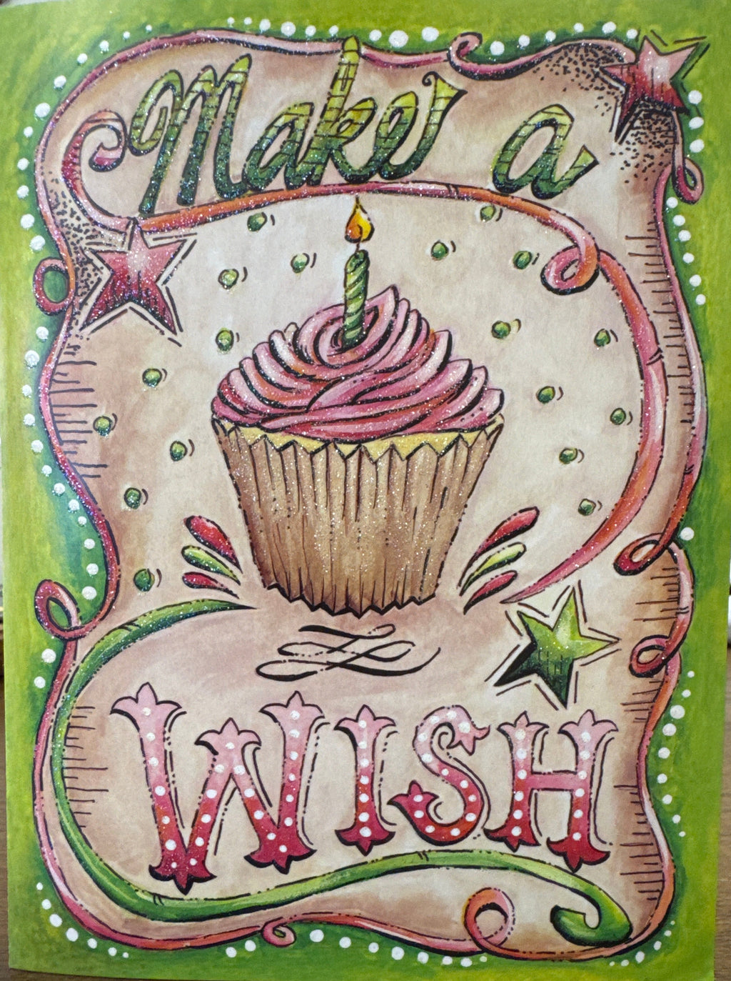 Cupcake Birthday Card