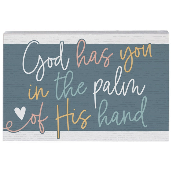 God In the Palm of His Hand Tabletop