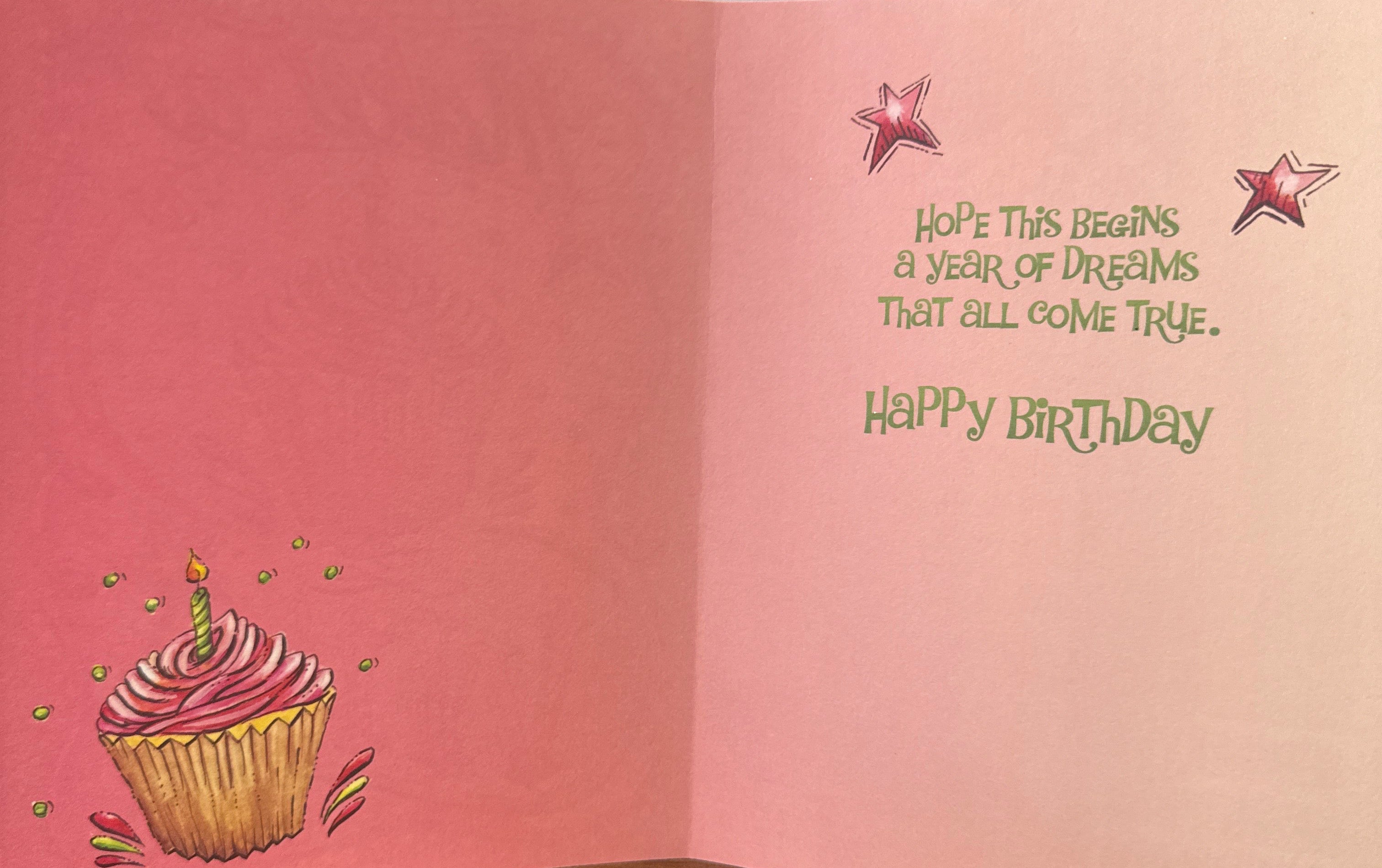 Cupcake Birthday Card