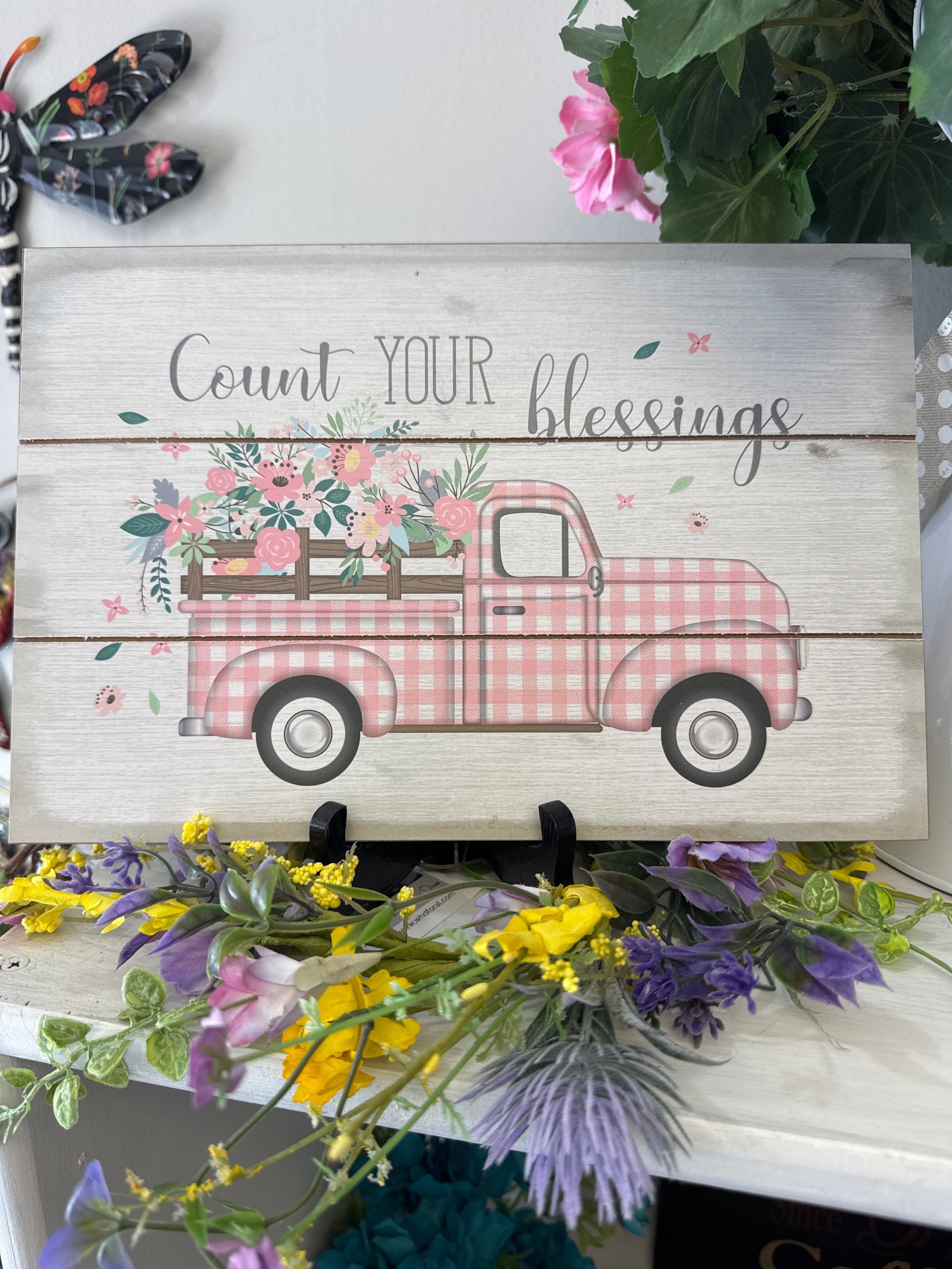 Count Your Blessings Sign