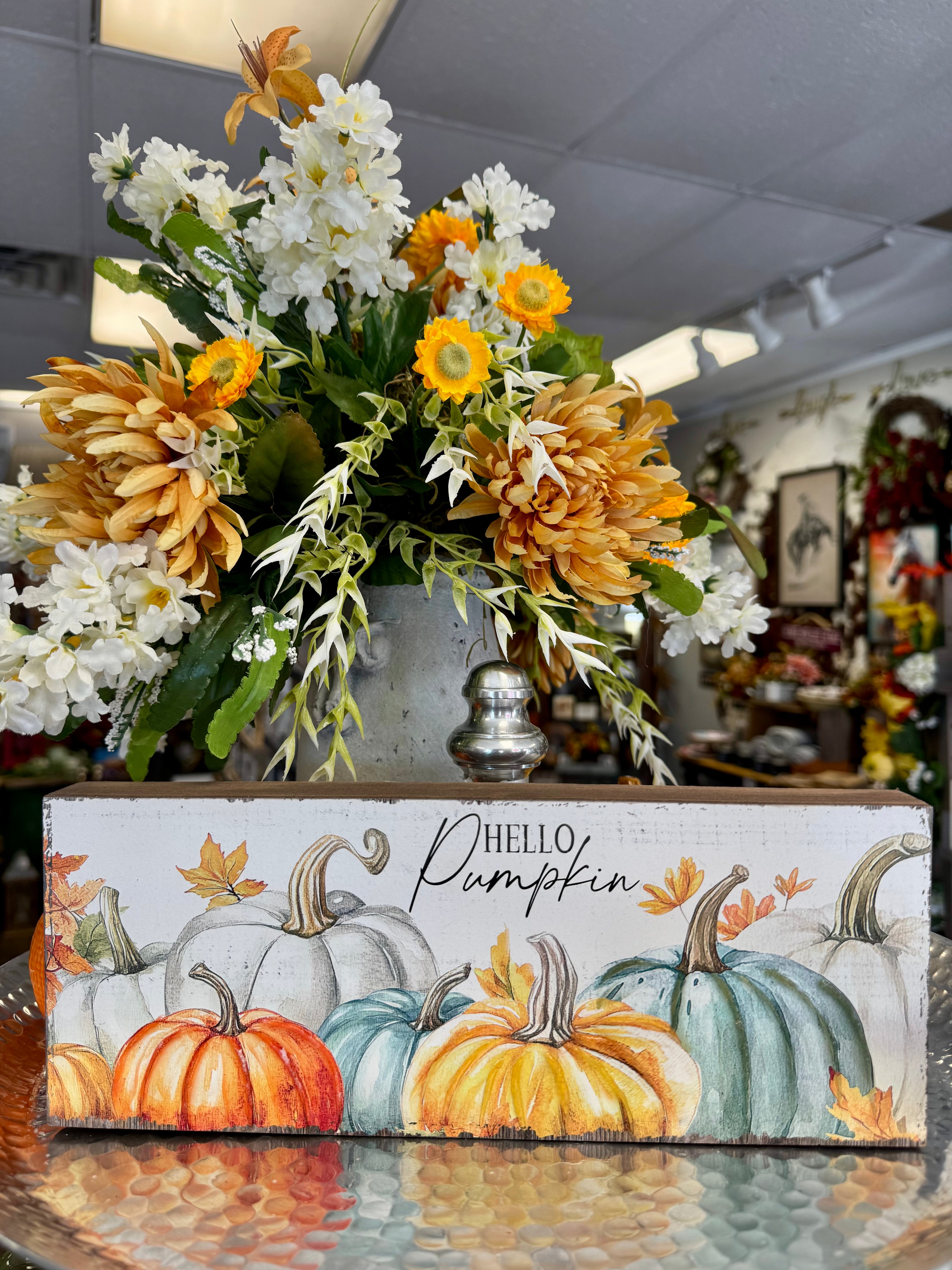 Hello Pumpkin/Autumn Sign