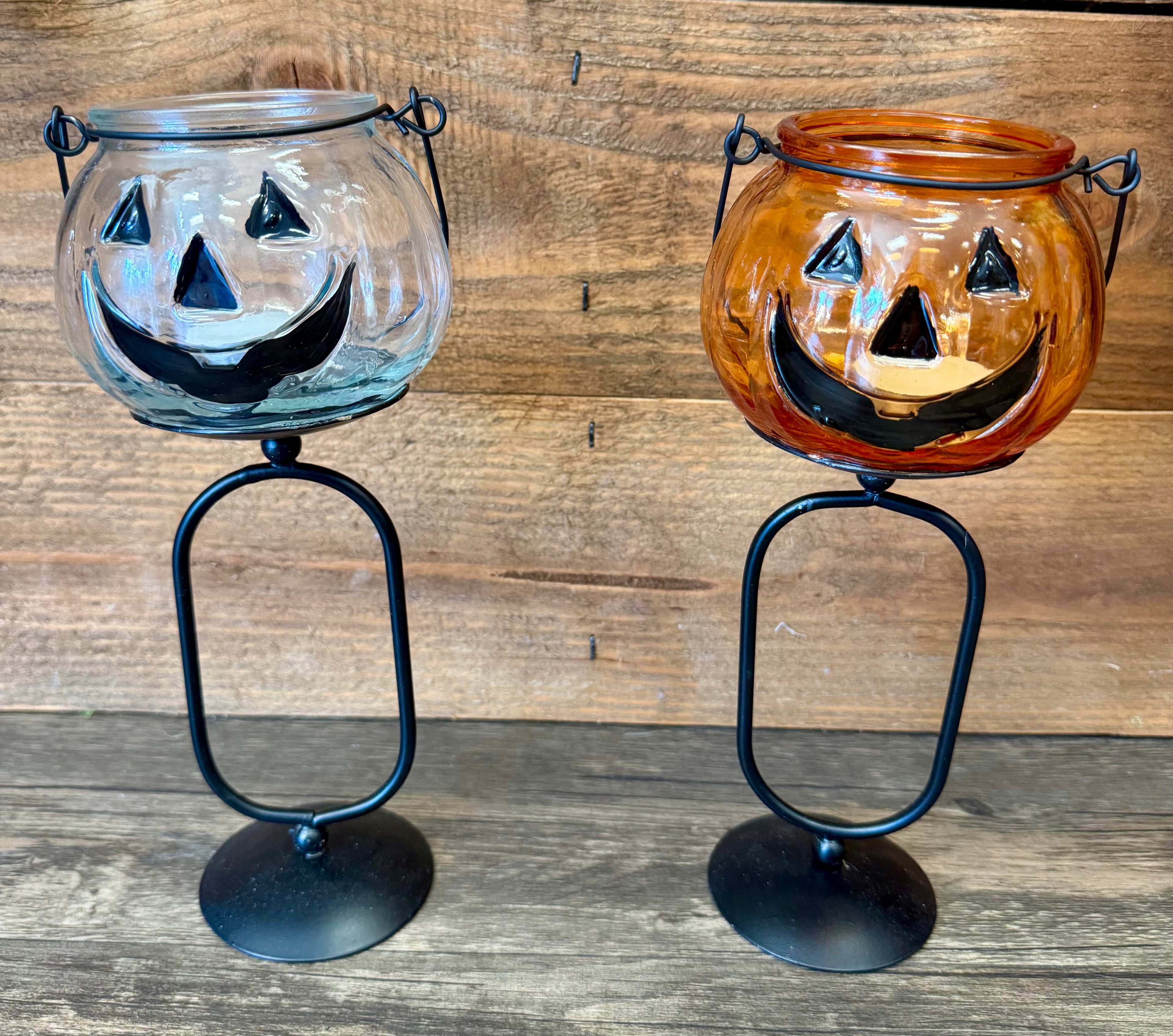 Jack O'Lantern Candle Holder