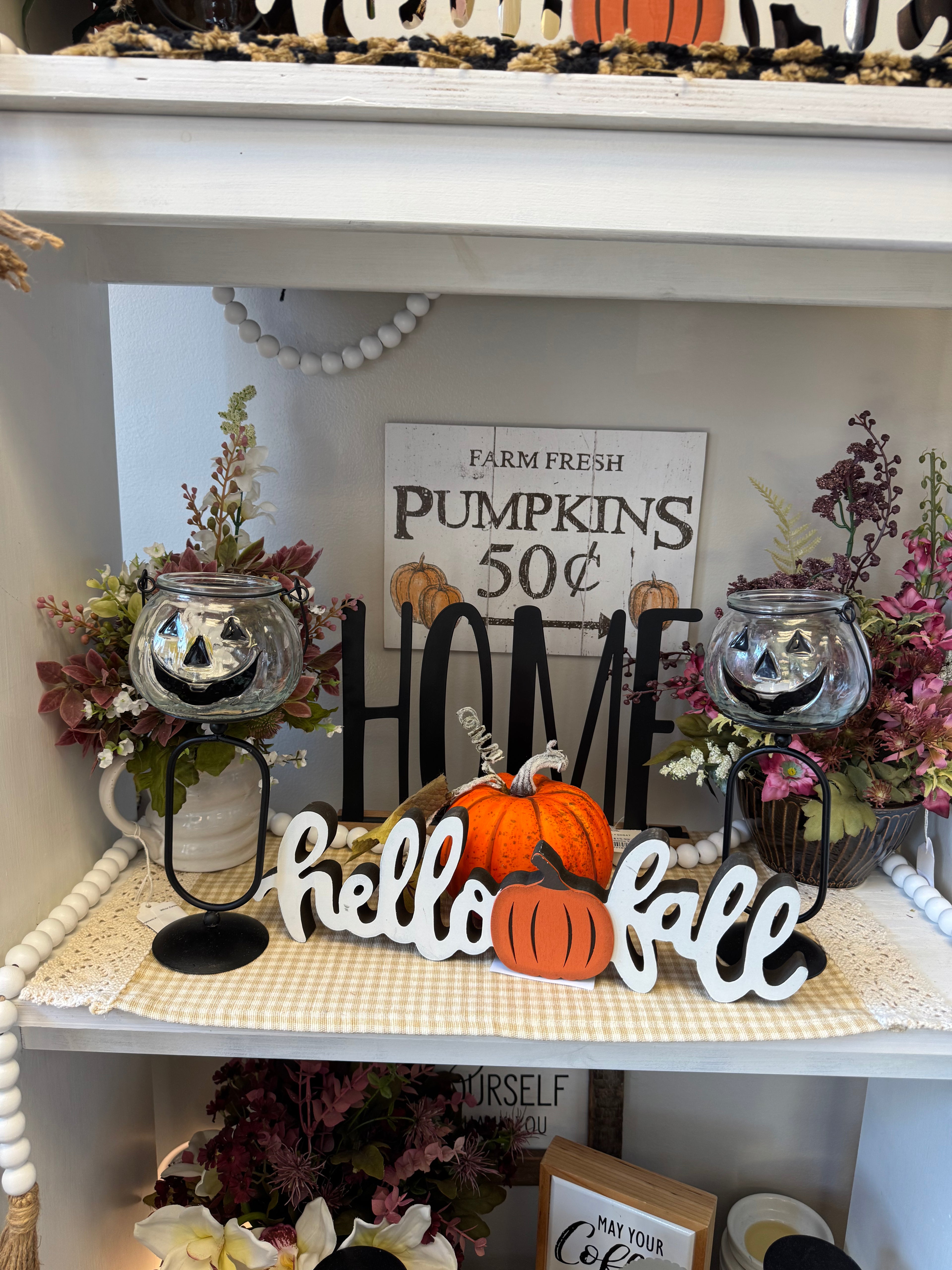 Jack O'Lantern Candle Holder