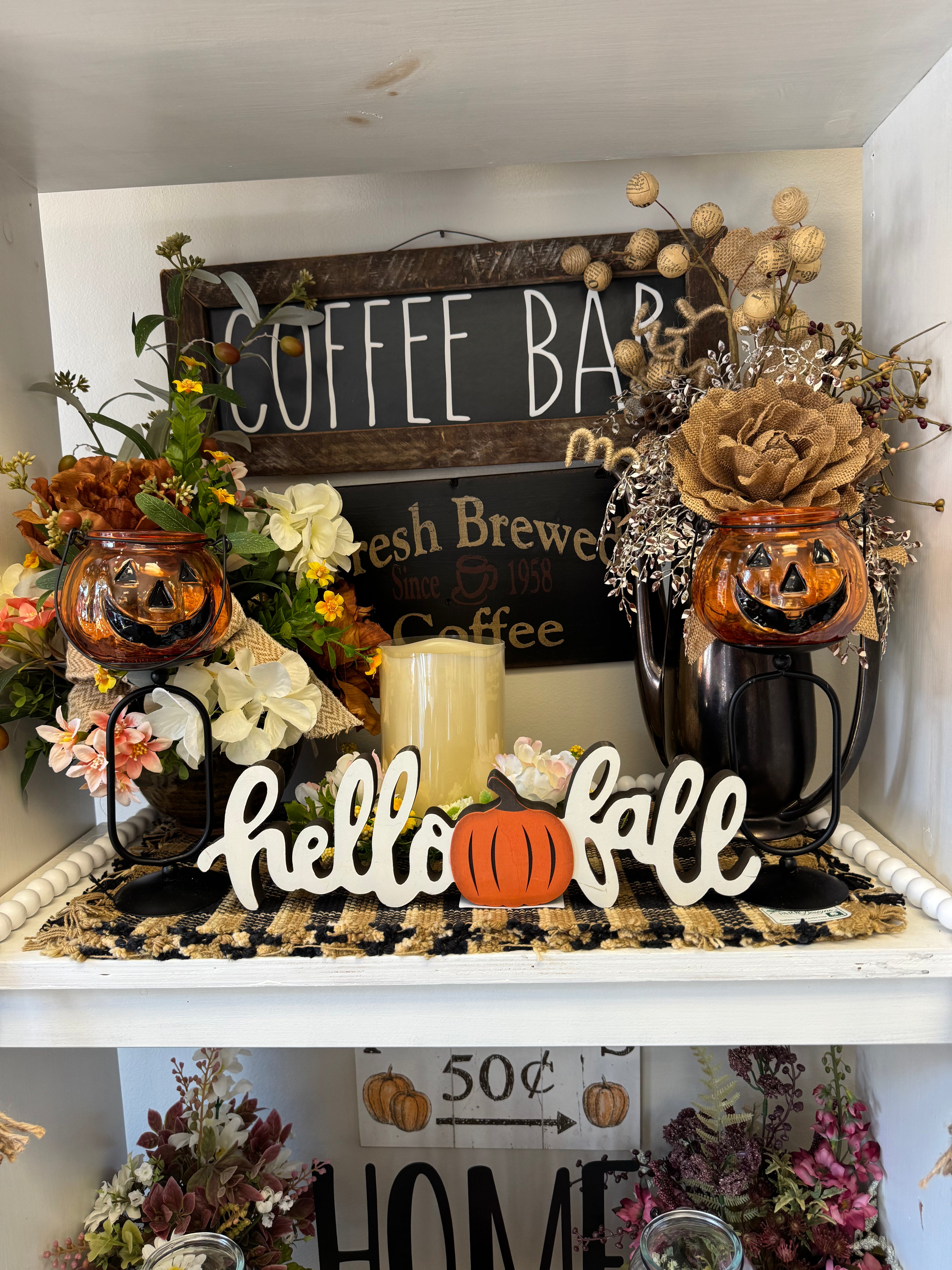 Jack O'Lantern Candle Holder