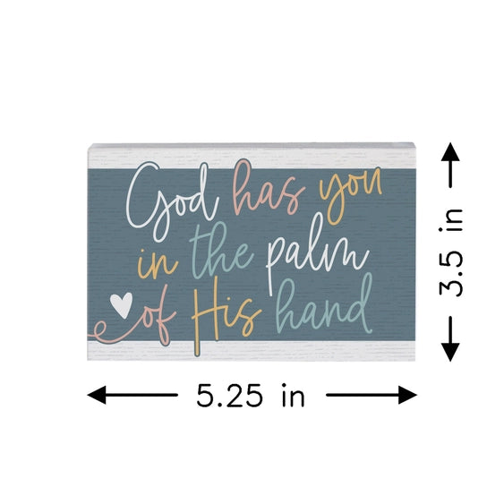 God In the Palm of His Hand Tabletop
